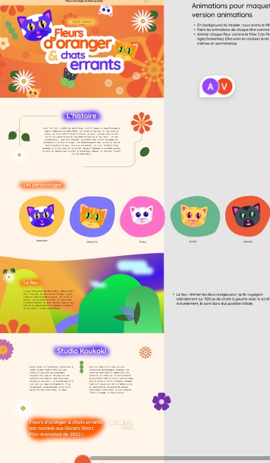 Le site final